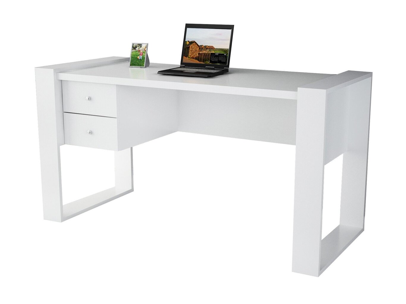 Pöytä Lord, valkoinen hinta ja tiedot | Tietokonepöydät ja työpöydät | hobbyhall.fi