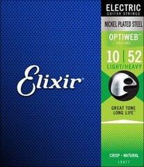 Kielet sähkökitaralle Elixir 19077 Optiweb 10-52 hinta ja tiedot | Elixir Ääni- ja videolaitteet | hobbyhall.fi