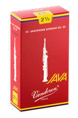 Kieli sopraanosaksofonille Vandoren Java Red SR3025R Nr. 2,5 hinta ja tiedot | Soittimien lisätarvikkeet | hobbyhall.fi