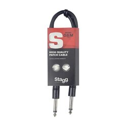Audiokaapeli Stagg SPC030, 30 cm hinta ja tiedot | Soittimien lisätarvikkeet | hobbyhall.fi