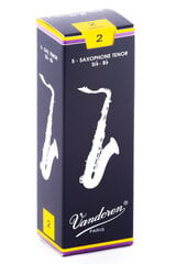 Vandoren Traditional SR222 Nr. suukappale tenorisaksofonille 2.0 hinta ja tiedot | Soittimien lisätarvikkeet | hobbyhall.fi