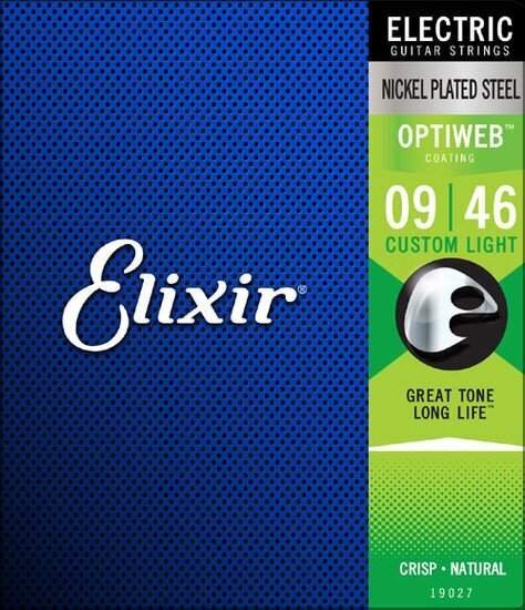 KIelet sähkökitaralle Elixir 19027 Optiweb 9-46 hinta ja tiedot | Soittimien lisätarvikkeet | hobbyhall.fi