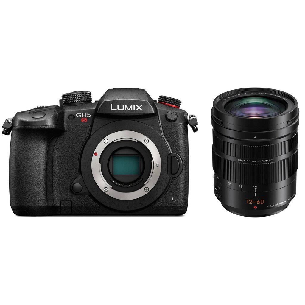 Panasonic Lumix G DC-GH5S + 12-60mm (H-ES12060), musta hinta ja tiedot | Kamerat | hobbyhall.fi