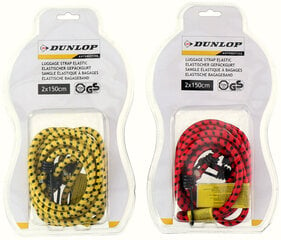 Dunlop-kumirenkaat, 2 x 150 cm. hinta ja tiedot | Lisätarvikkeet autoiluun | hobbyhall.fi