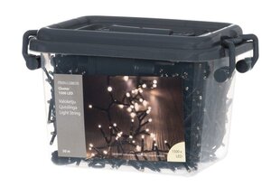 Finnlumor Cluster Lights 1500 miniLED Musta kaapeli hinta ja tiedot | Jouluvalot | hobbyhall.fi