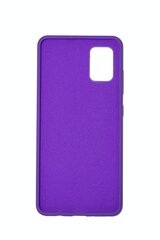 Silikonikotelo Samsung Galaxy S20 Plus SoundBerry (real liquide silicone Easy Cleaning), violetti - Orchid hinta ja tiedot | Puhelimen kuoret ja kotelot | hobbyhall.fi