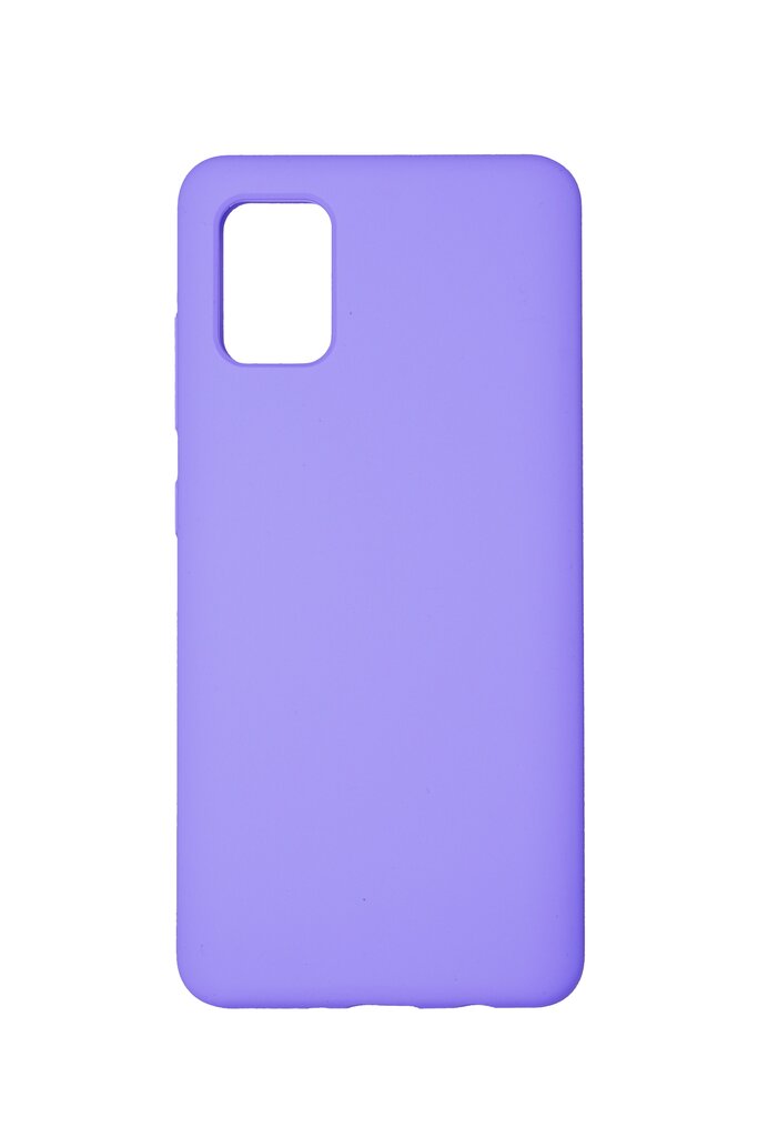 Silikonikotelo Samsung Galaxy S20 Plus SoundBerry (real liquide silicone Easy Cleaning), violetti - Lavanda hinta ja tiedot | Puhelimen kuoret ja kotelot | hobbyhall.fi