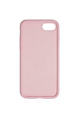 Silikonikotelo Apple iPhone 7/8/SE2/SE3/SE2020/SE2022 SoundBerry (real liquide silicone Easy Cleaning), pinkki - Pink Rose hinta ja tiedot | Puhelimen kuoret ja kotelot | hobbyhall.fi