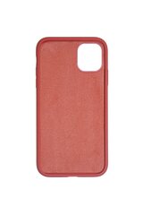 Silikonikotelo Apple iPhone 11 SoundBerry (real liquide silicone Easy Clean), pinkki - Strawberry hinta ja tiedot | Puhelimen kuoret ja kotelot | hobbyhall.fi