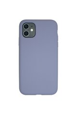 Silikonikotelo Apple iPhone 11 SoundBerry (real liquide silicone Easy Clean), violetta - Mauve hinta ja tiedot | Puhelimen kuoret ja kotelot | hobbyhall.fi