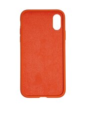 Silikonikotelo Apple iPhone X/XS SoundBerry (real liquide silicone Easy Clean), punainen - canfy red hinta ja tiedot | Puhelimen kuoret ja kotelot | hobbyhall.fi