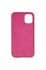 Silikonikotelo Apple iPhone 11 SoundBerry (real liquide silicone Easy Clean), pinkki - magenta hinta ja tiedot | Puhelimen kuoret ja kotelot | hobbyhall.fi