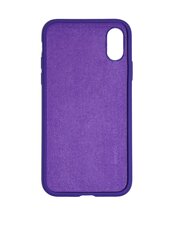 Silikonikotelo Apple iPhone X/XS SoundBerry (real liquide silicone Easy Clean), violetti - orchid hinta ja tiedot | Puhelimen kuoret ja kotelot | hobbyhall.fi