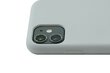 Silikonikotelo Apple iPhone 11 Pro SoundBerry (real liquide silicone Easy Clean), harmaa - grey ice hinta ja tiedot | Puhelimen kuoret ja kotelot | hobbyhall.fi