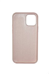 Silikonikotelo Apple iPhone 12/12 Pro SoundBerry (real liquide silicone Easy Clean), pinkki - pink cloud hinta ja tiedot | Puhelimen kuoret ja kotelot | hobbyhall.fi