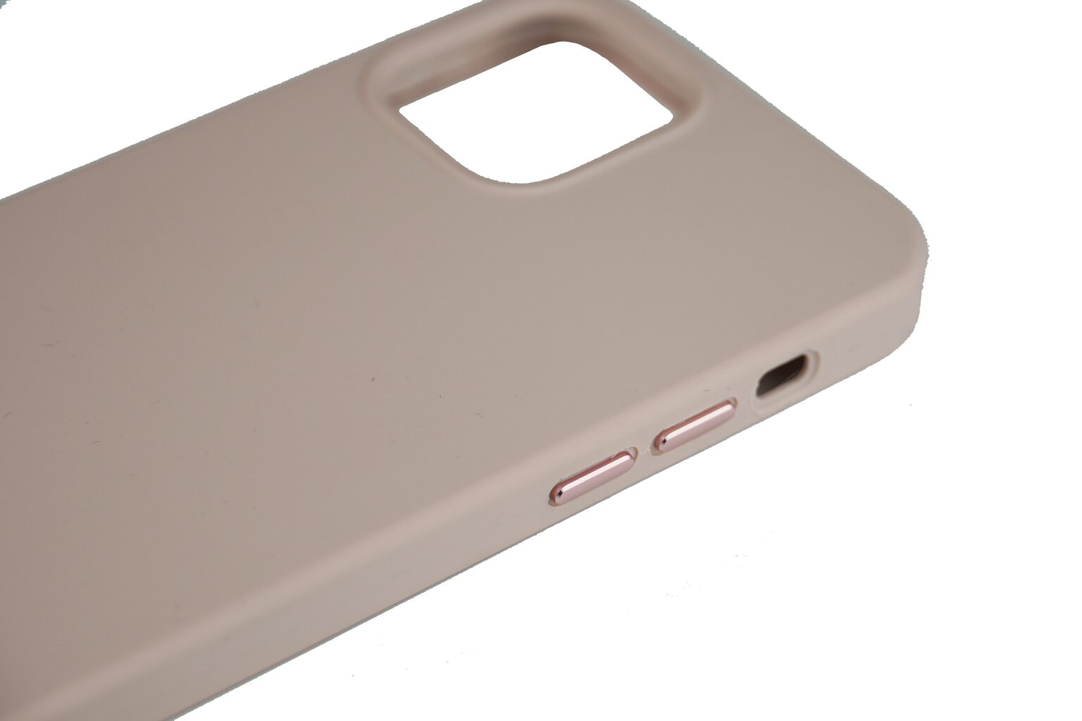 Silikonikotelo Apple iPhone 12/12 Pro SoundBerry (real liquide silicone Easy Clean), pinkki - pink cloud hinta ja tiedot | Puhelimen kuoret ja kotelot | hobbyhall.fi