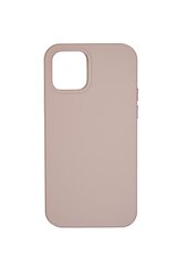 Silikonikotelo Apple iPhone 12/12 Pro SoundBerry (real liquide silicone Easy Clean), pinkki - pink cloud hinta ja tiedot | Puhelimen kuoret ja kotelot | hobbyhall.fi