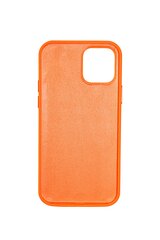 Silikonikotelo Apple iPhone 12/12 Pro SoundBerry (real liquide silicone Easy Clean), oranssi - papaya hinta ja tiedot | Puhelimen kuoret ja kotelot | hobbyhall.fi