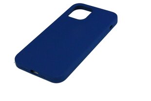 Silikonikotelo Apple iPhone 12 Mini SoundBerry (real liquide silicone Easy Clean), sininen hinta ja tiedot | Puhelimen kuoret ja kotelot | hobbyhall.fi
