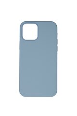 Silikonikotelo Apple iPhone 12/12 Pro SoundBerry (real liquide silicone Easy Clean), sininen hinta ja tiedot | Puhelimen kuoret ja kotelot | hobbyhall.fi