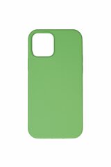 Silikonikotelo Apple iPhone 12/12 Pro SoundBerry (real liquide silicone Easy Clean), vihreä hinta ja tiedot | Puhelimen kuoret ja kotelot | hobbyhall.fi