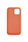 Silikonikotelo Apple iPhone 12 Mini SoundBerry (real liquide silicone Easy Clean), oranssi hinta ja tiedot | Puhelimen kuoret ja kotelot | hobbyhall.fi