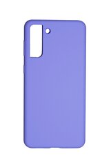 Silikonikotelo Samsung Galaxy S21Plus SoundBerry (real liquide silicone Easy Clean), violetti hinta ja tiedot | Puhelimen kuoret ja kotelot | hobbyhall.fi