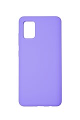 Silikonikotelo Samsung Galaxy A72 SoundBerry (real liquide silicone Easy Clean), violetti hinta ja tiedot | Puhelimen kuoret ja kotelot | hobbyhall.fi