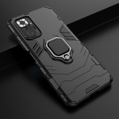 Ring Armor - Xiaomi Redmi Note 10 Pro / Note 10 Pro Max , musta hinta ja tiedot | Ring Armor Puhelimet, älylaitteet ja kamerat | hobbyhall.fi