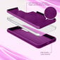 Silikonikotelo Samsung Galaxy S22 Plus SoundBerry (real liquide silicone Easy Clean), violetti hinta ja tiedot | Puhelimen kuoret ja kotelot | hobbyhall.fi