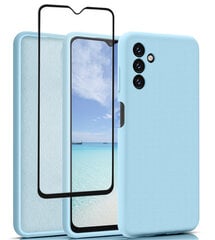 Suojasarja - silikonikuori Samsung Galaxy A13 5G (real liquide Easy clean) + näytönsuoja 5D hinta ja tiedot | Puhelimen kuoret ja kotelot | hobbyhall.fi