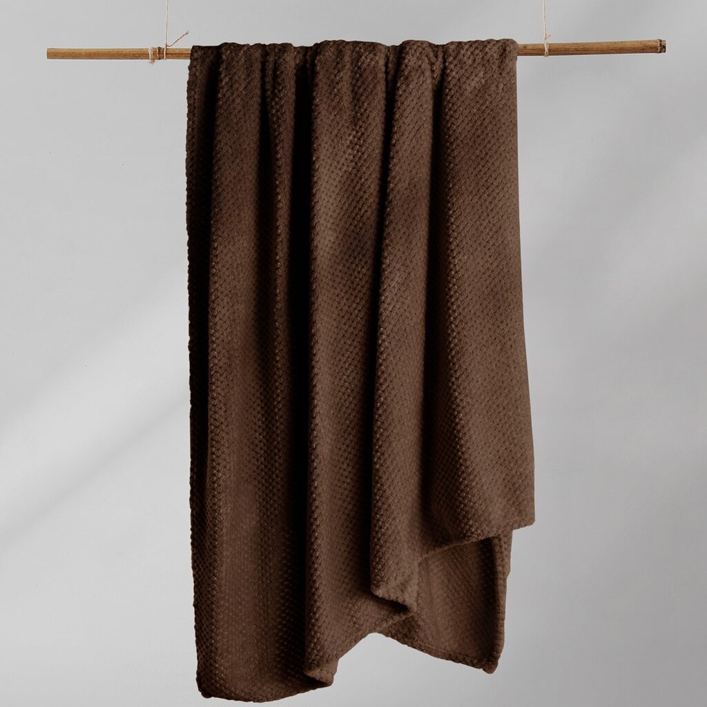 Mikrokuitupeitto Henry Brown, 70x150 cm hinta ja tiedot | Päiväpeitot ja huovat | hobbyhall.fi