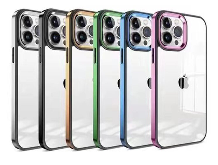 Kirkas PC Antishock Hard Case Apple iPhone 14 Pro pinkki hinta ja tiedot | Puhelimen kuoret ja kotelot | hobbyhall.fi