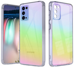 Kirkas PC Aurora Holographic Hard Case Samsung Galaxy S20Fe, rainbow hinta ja tiedot | Puhelimen kuoret ja kotelot | hobbyhall.fi