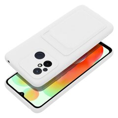 Puhelimen suojakuori CARD - Xiaomi Redmi 12C, valkoinen hinta ja tiedot | Forcell Puhelimet, älylaitteet ja kamerat | hobbyhall.fi