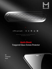 Näytönsuoja Soundberry DustProof 5D glass Apple iPhone Xs Max/11 Pro Max puhelimelle hinta ja tiedot | Näytönsuojakalvot ja -lasit | hobbyhall.fi