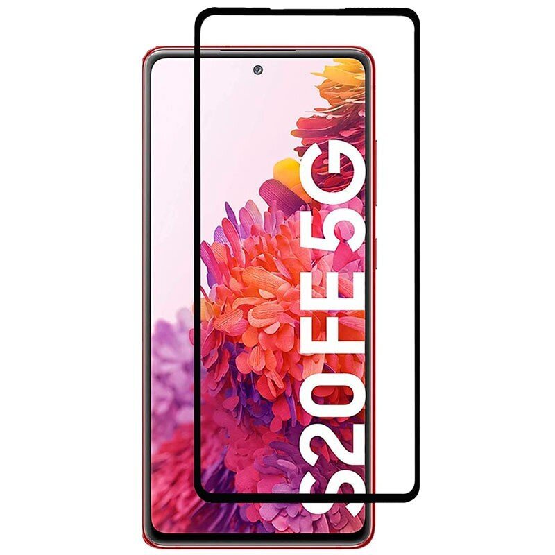 Näytönsuoja Soundberry 5D/9H full cover glass Samsung Galaxy S20Fe/S20Fe 5G puhelimelle hinta ja tiedot | Näytönsuojakalvot ja -lasit | hobbyhall.fi