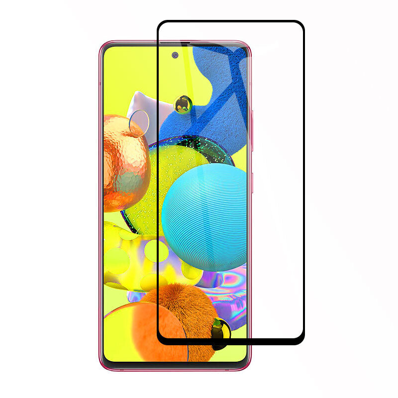 Näytönsuoja Soundberry 5D/9H full cover glass Samsung Galaxy A51/A51 4G/A51 5G puhelimelle hinta ja tiedot | Näytönsuojakalvot ja -lasit | hobbyhall.fi