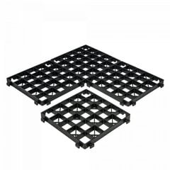 Puutarharitilä OPTIMAL GRID musta, korkeus 30mm / 333x333mm hinta ja tiedot | Kasvihuoneet | hobbyhall.fi