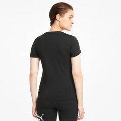 Ess logo tee puma naiset black 58677401 hinta ja tiedot | Naisten T-paidat | hobbyhall.fi