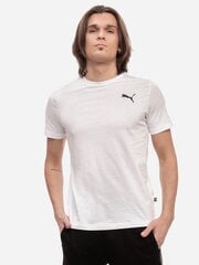 Ess small logo tee puma miehet white 58666852 hinta ja tiedot | Miesten T-paidat | hobbyhall.fi