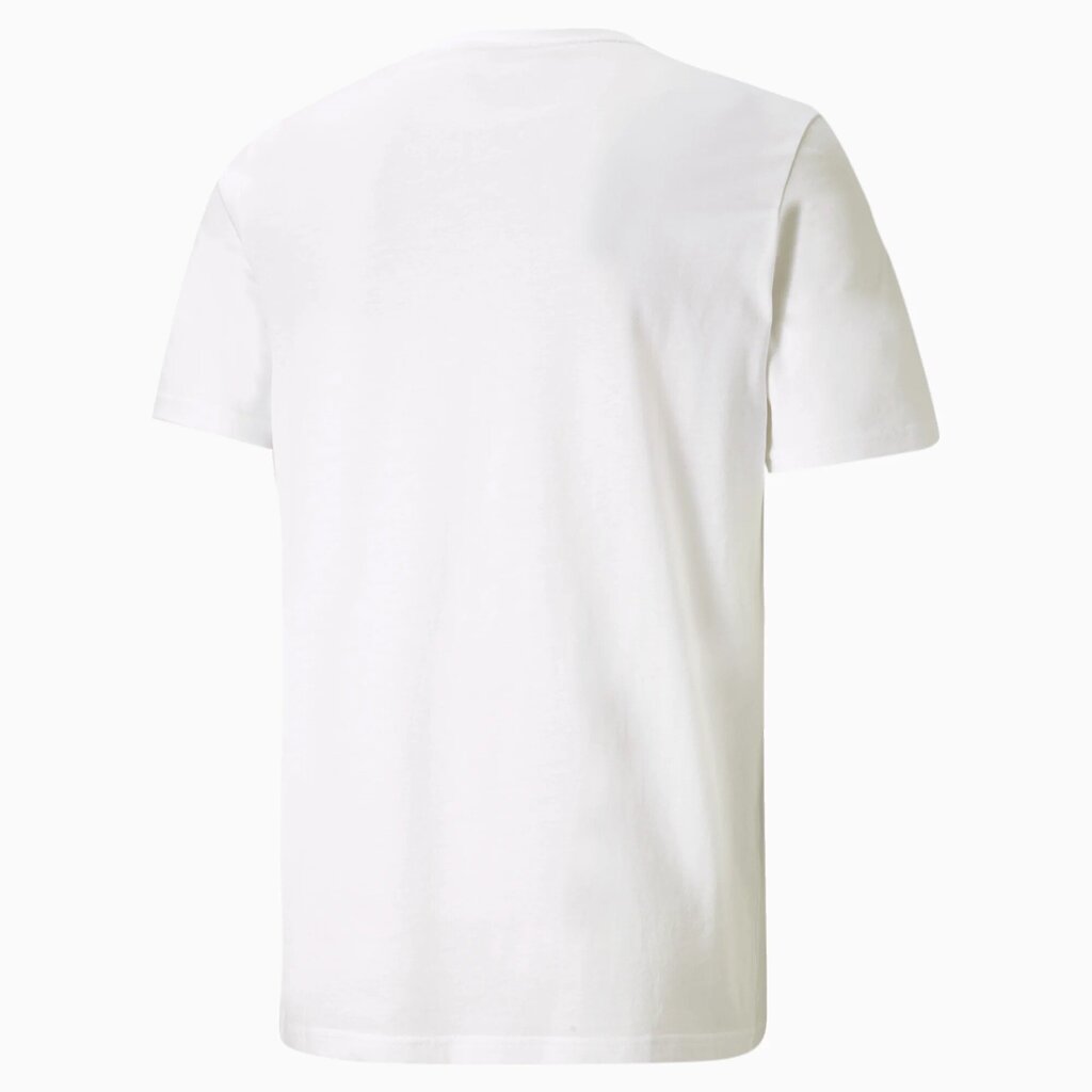 Cat basic tee puma miehet white 58776402 hinta ja tiedot | Miesten T-paidat | hobbyhall.fi