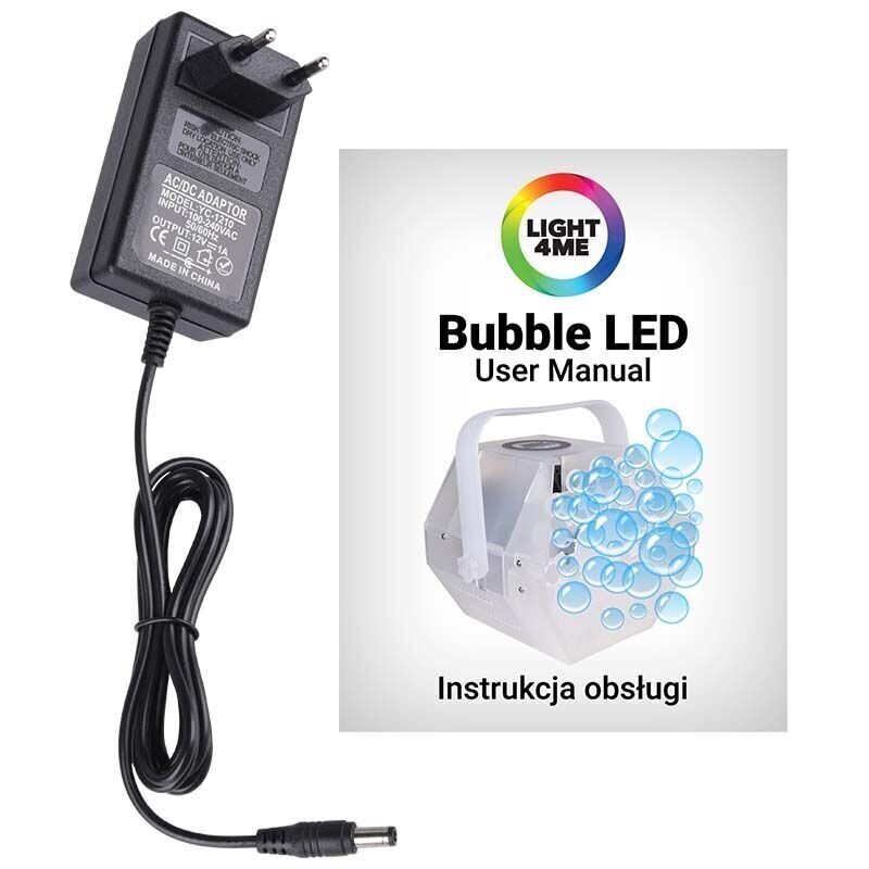 Light4Me Bubble LED -saippuakuplakone hinta ja tiedot | Hiekkalelut ja rantalelut | hobbyhall.fi