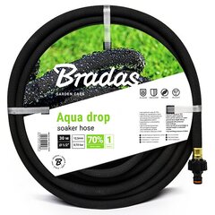 Tippaletku kastelujärjestelmään AQUA-DROP 1/2" 25m, Bradas hinta ja tiedot | Puutarhaletkut, kastelukannut ja muut kastelutarvikkeet | hobbyhall.fi