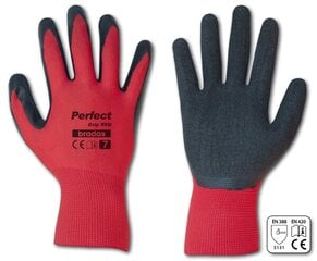 Käsineet PERFECT GRIP RED, koko 10, Bradas hinta ja tiedot | Työkäsineet | hobbyhall.fi