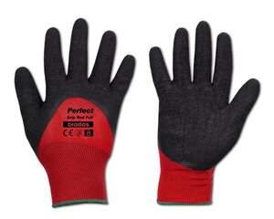 Käsineet PERFECT GRIP RED FULL, koko 11, Bradas hinta ja tiedot | Työkäsineet | hobbyhall.fi