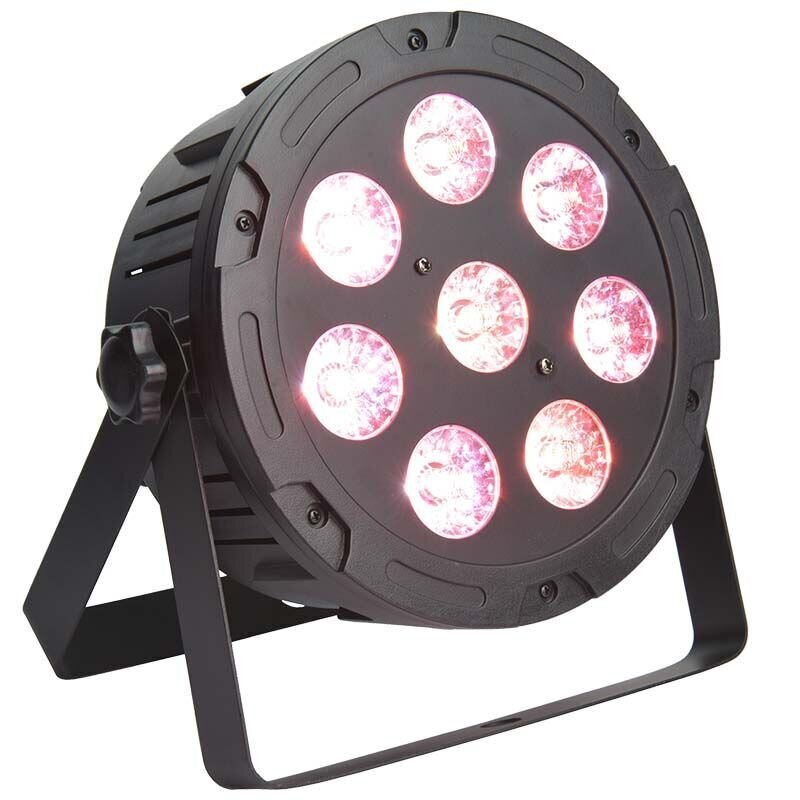 Light4me Tri Par MKII RGBW LED-valonheitin hinta ja tiedot | Juhlakoristeet | hobbyhall.fi