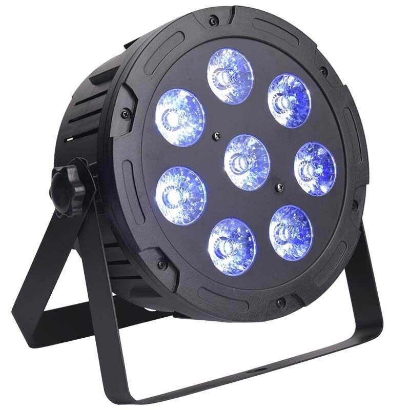 Light4me Tri Par MKII RGBW LED-valonheitin hinta ja tiedot | Juhlakoristeet | hobbyhall.fi