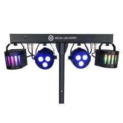 Light4Me T-Bar LED Derby PAR -valaistussarja hinta ja tiedot | Juhlakoristeet | hobbyhall.fi