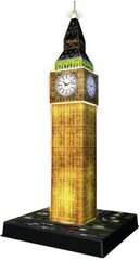 Puzzle 216 3D Big Ben yöllä hinta ja tiedot | Palapelit | hobbyhall.fi